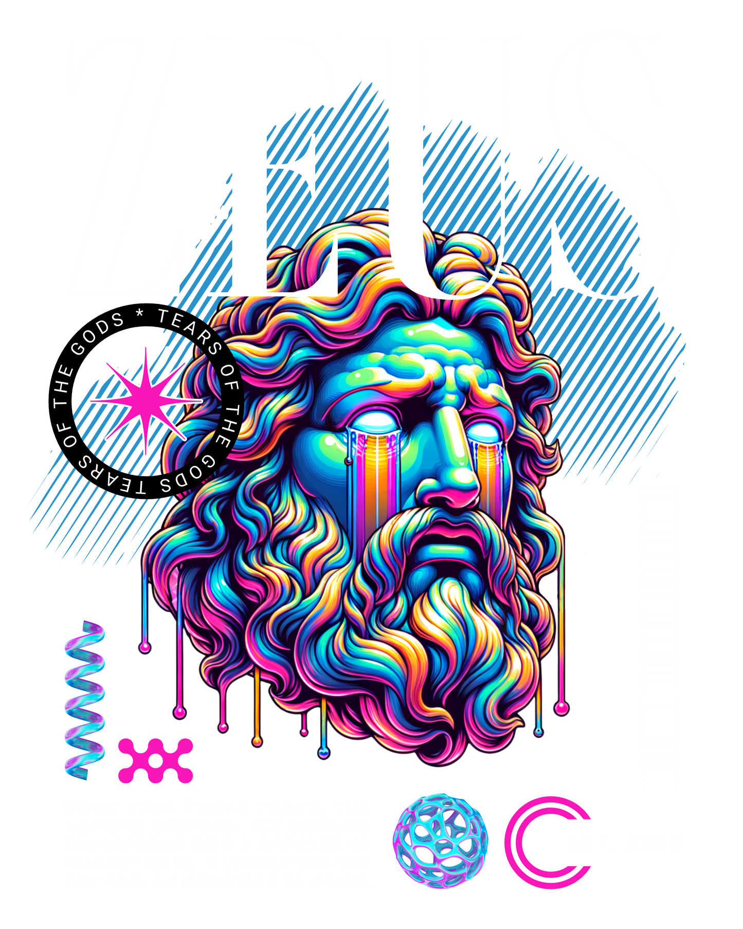 ZEUS Neon Graphic T-Shirt