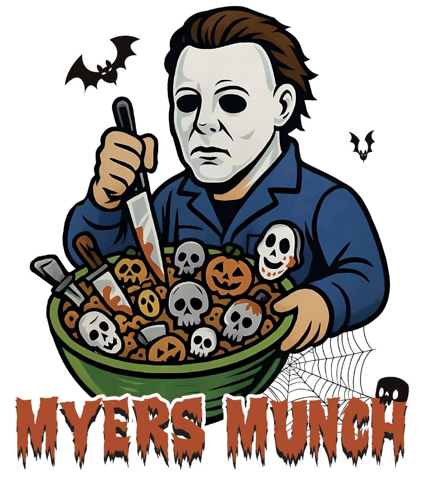 Myers Munch DTF Transfer – 11" x 12.4"