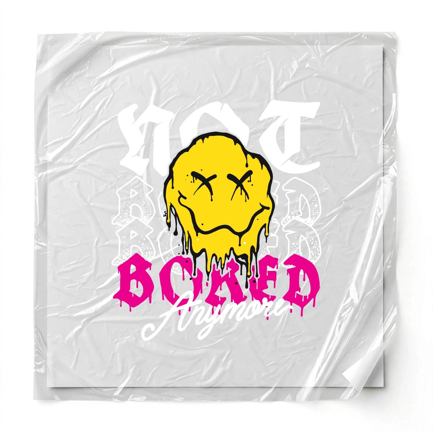 not bored Anymore DTF Transfer – 10.8" x 12.3"