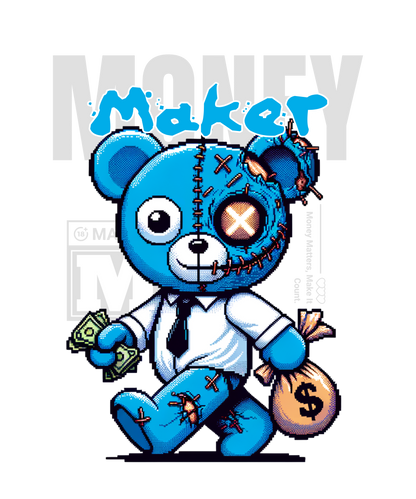 Money Maker DTF Transfer – 10" x 12