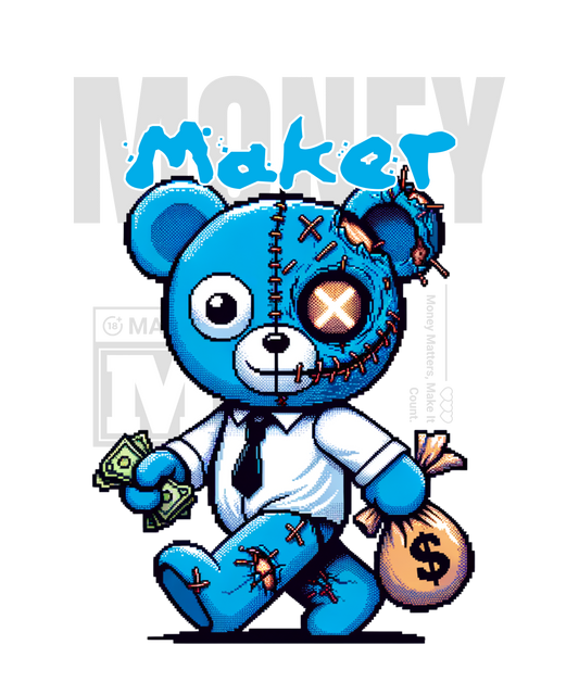 Money Maker DTF Transfer – 10" x 12