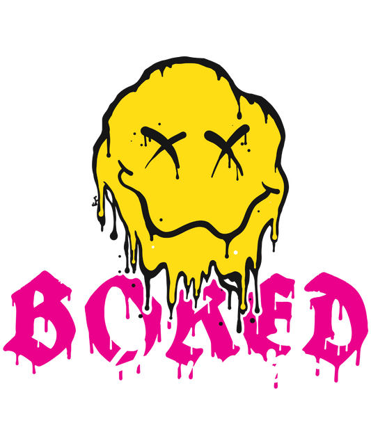 not bored Anymore DTF Transfer – 10.8" x 12.3"